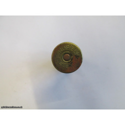 12G TC=WOODWARDS NOBELS ELEY BALLISTITE BRASS CARTRIDGE  [INERT]