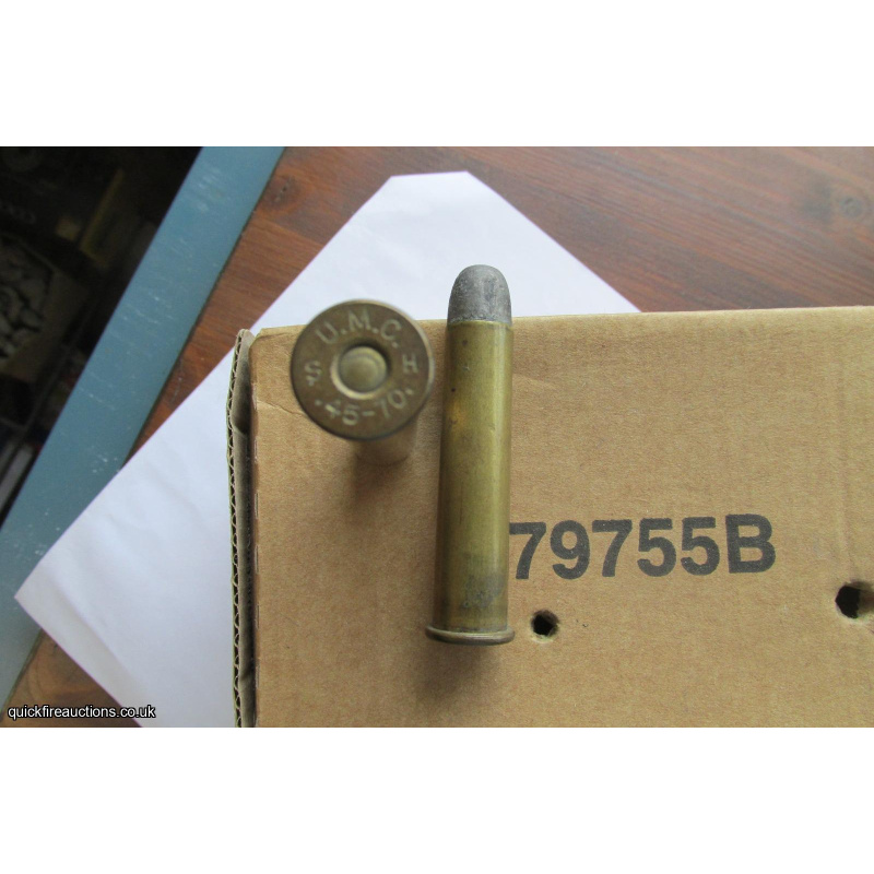 1 X  U.M.C. S H 45-70.  LEAD  BULLET INERT