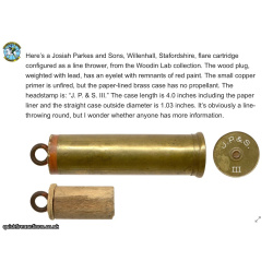 4G J.P.&.S (111) Wire launching Brass Cartridge(INERT)