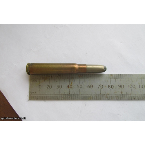 1 X DWM K K 528 NICKEL LEAD TIP  BULLET INERT
