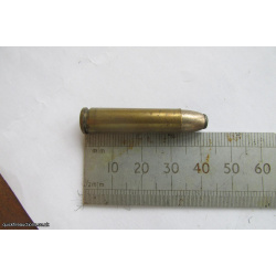 1 X NORMA US 30  NICKEL LEAD TIP  BULLET INERT