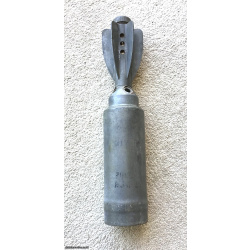 WW2 2 inch para illuminating mortar bomb 1941 tinned finish