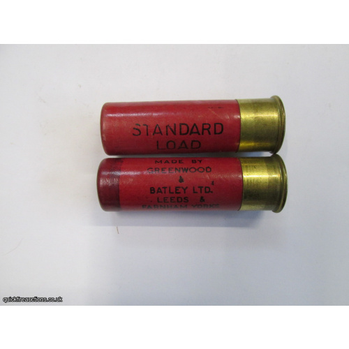 12G R.T.O GREENWOOD & BATLEY STANDARD LOAD CARTRIDGE  [INERT]