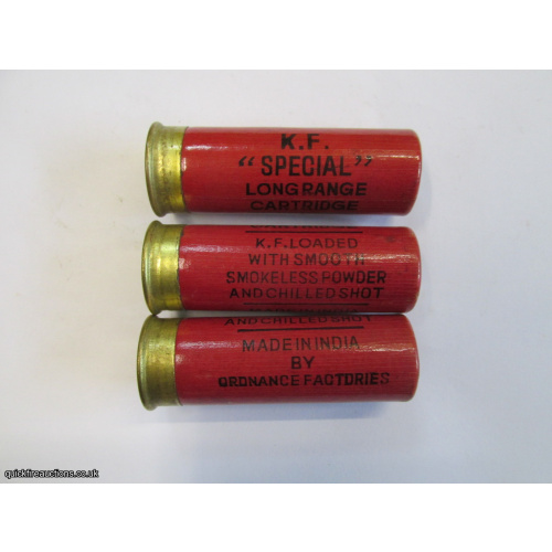 12G R.T.O. K.F. SPECIAL LONG RANGE CARTRIDGE  [INERT]