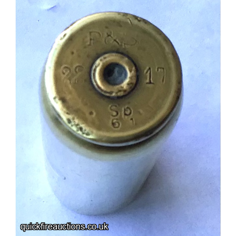 WW1 German 20mm Becker cartridge case dated 1917