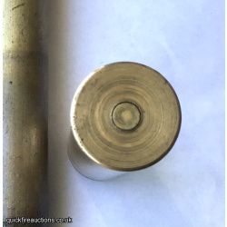 Inert WW2 French 25mm para ill. flare c/w parachute etc
