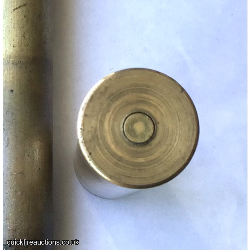 Inert WW2 French 25mm para ill. flare c/w parachute etc