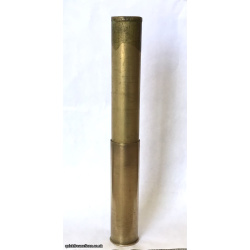 Inert WW2 French 25mm para ill. flare c/w parachute etc