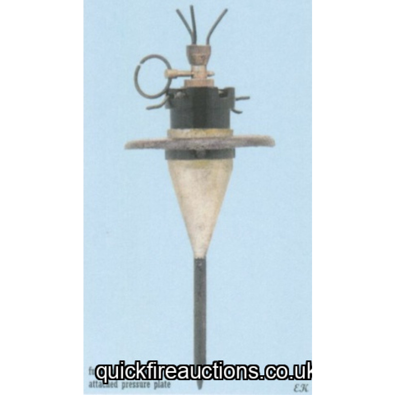 Rare German WW2 remote fuze detonator for SMI-35 bouncing mine