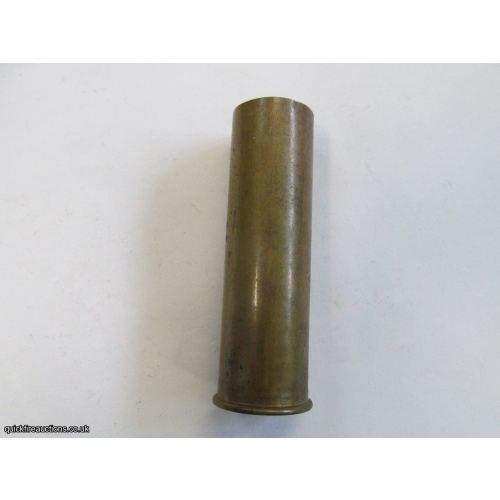 16G N A & A CO PATENT 2 1/2 inch EMPTY BRASS CASE