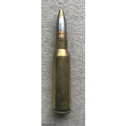 WW2 German  25mm HE for French Hotchkiss A.A gun 1942