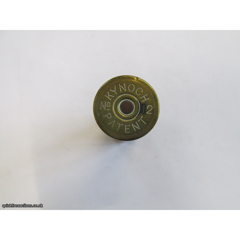 12G KYNOCH PATENT 2 1/2 inch EMPTY BRASS CASE