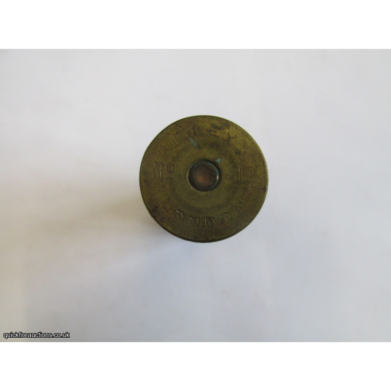 12G ELEY LONDON 2 1/2 inch EMPTY BRASS CASE
