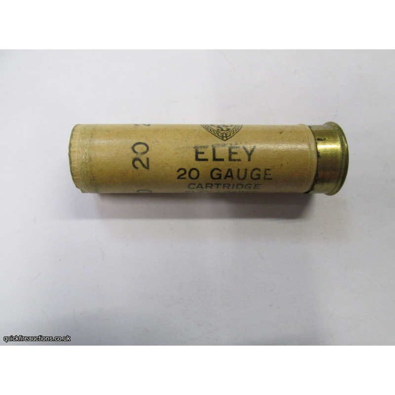 20G ELEY 20 GAUGE CARTRIDGE EMPTY FIRED CASE