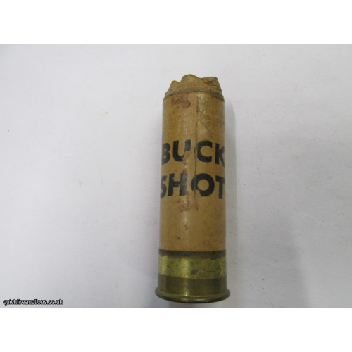 12G C.A.C. BUCK SHOT EMPTY CASE