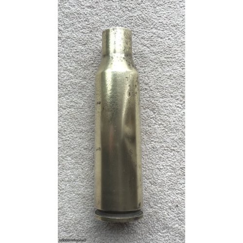 WW2 Japanese 25mm (Hotchkiss) naval AA shell case 1943