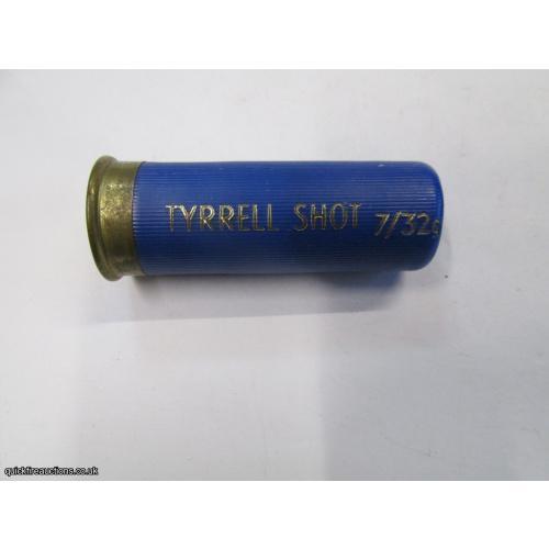 12G TYRRELL SHOT CARTRIDGE [INERT]