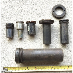 6 German gaine holders for large calibre shells