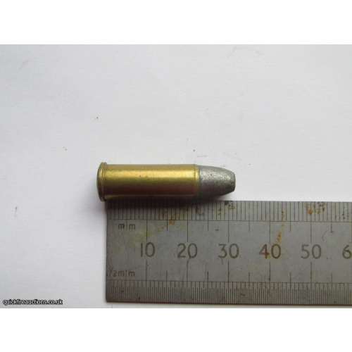 1 X W.R.A.Co 32 COLT N.P. LEAD FLAT NOSE BULLET INERT