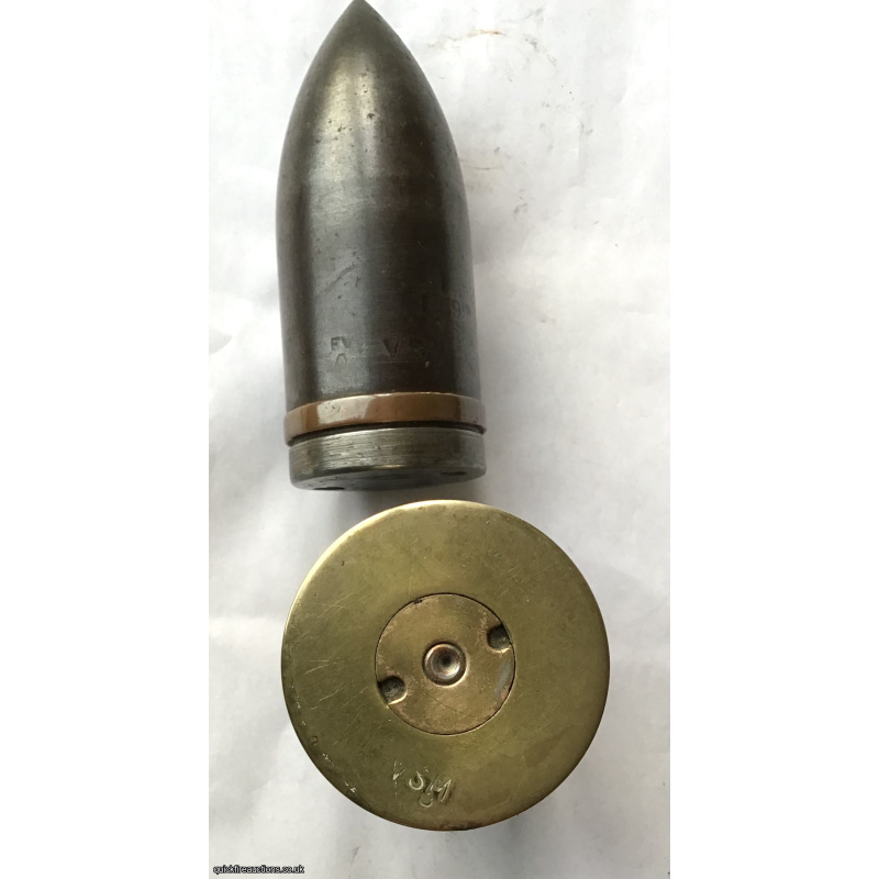Inert 1.59”  MkI Vickers Crayford HE round