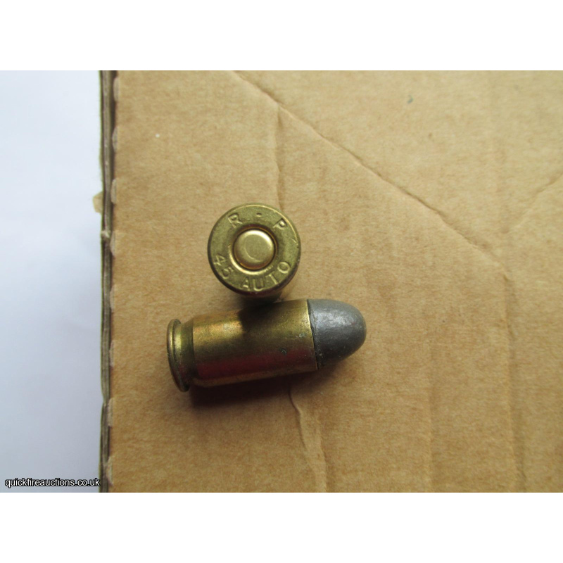 1 X R - P 45 AUTO LEAD BULLET INERT