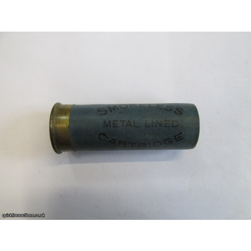 12G R.T.O. SMOKELESS METAL LINED CARTRIDGE  [INERT]
