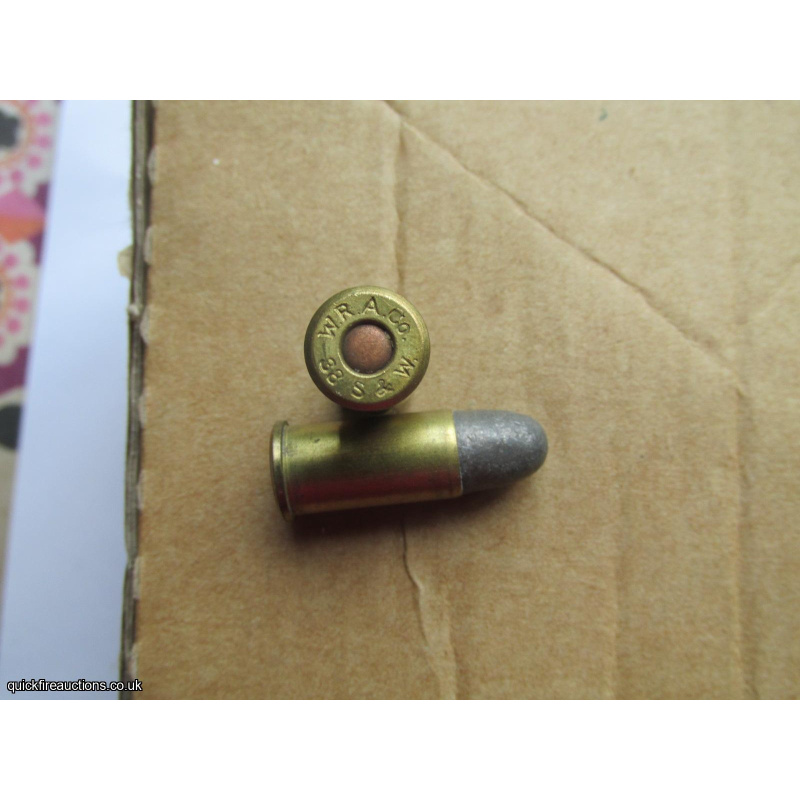 1 X W.R.A.Co 38 S & W LEAD BULLET INERT