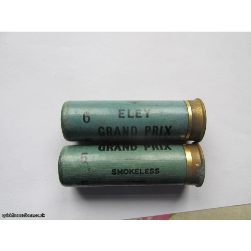 16G ELEY GRAND PRIX SMOKELESS CARTRIDGE  [INERT]