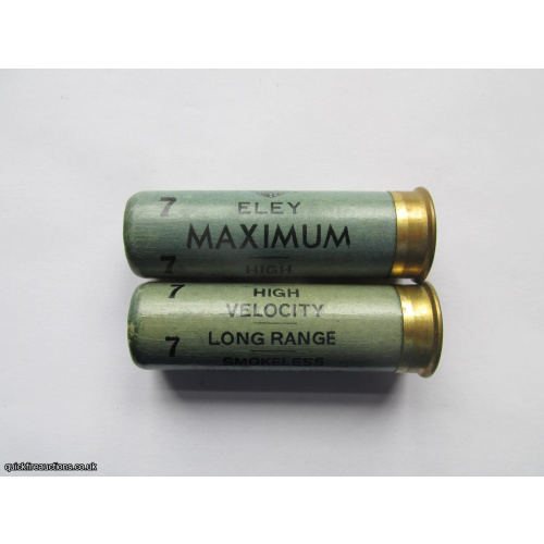 16G ELEY MAXIMUM HV LR SMOKELESS CARTRIDGE  [INERT]