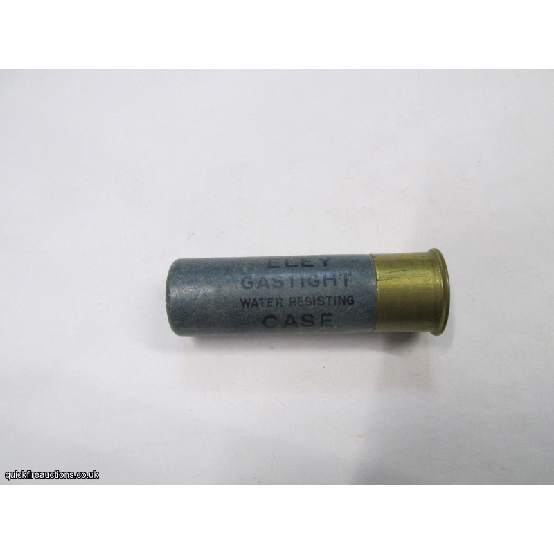 16G R.T.0. TC= ROSSON DERBY ELEY GASTIGHT CASE CARTRIDGE  [INERT]