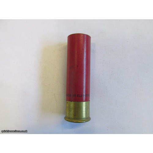12G N.P.E. 2 3/4inch MADE BY ELEY-KYNOCH CARTRIDGE  [INERT]
