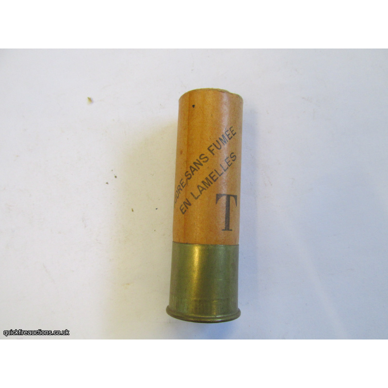 12G N.P.E. STE FSE DES MUNITIONS CARTRIDGE  [INERT]
