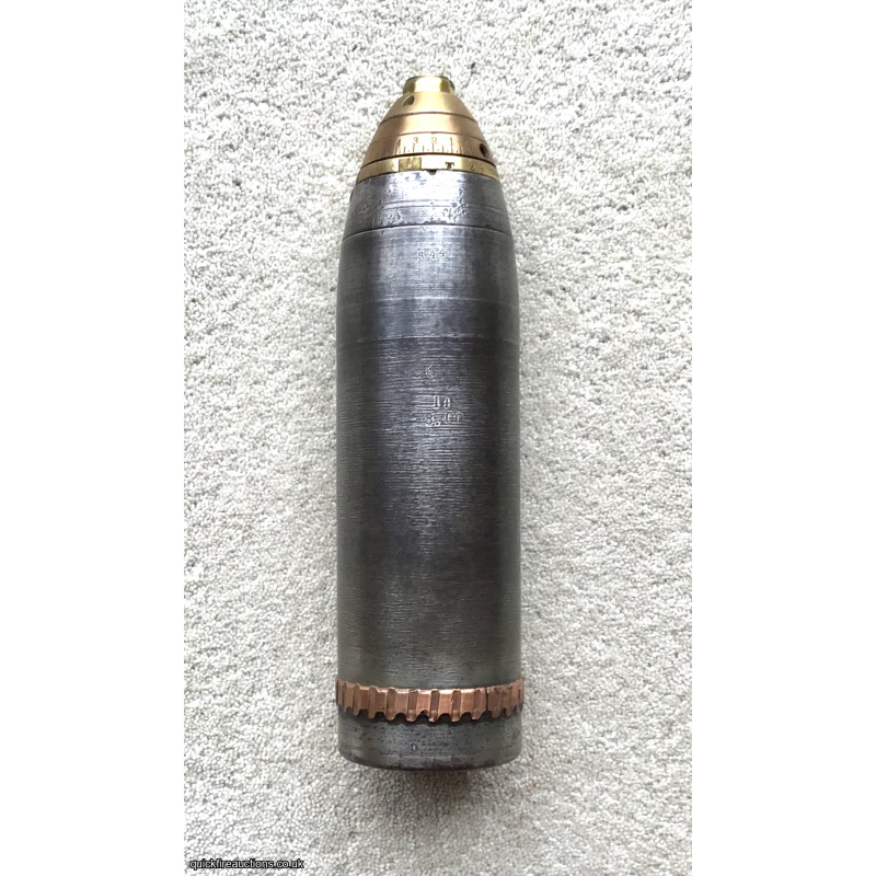 QF 15pdr ‘Ehrhardt’ shrapnel shell with No.58 fuze