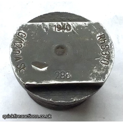 WW2 German C12n primer for 88mm shell case 1940