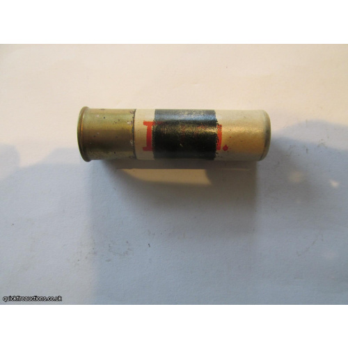 28G R.T.O. 11 I.C.I. RED PRINT EMERGENCY ISSUE BLACK BAND CARTRIDGE  [INERT]