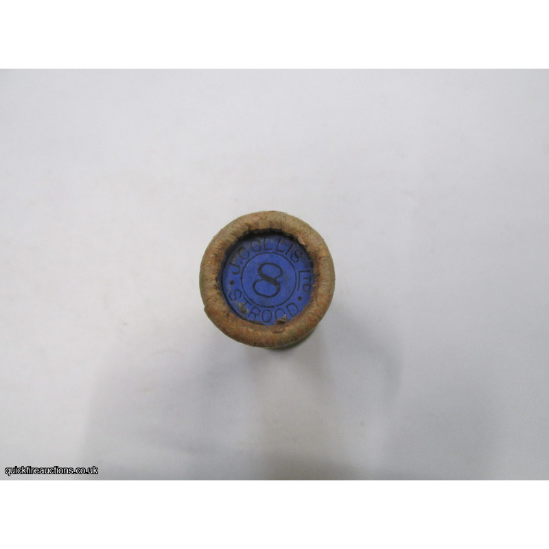 12G TC= COLLIS STROOD ELEYS EJECTOR LONDON BRASS CARTRIDGE  [INERT]