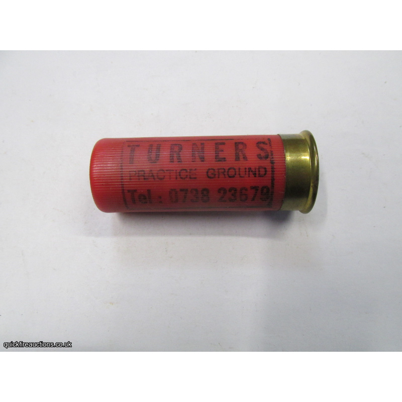12G TURNERS PRACTICE GROUND CARTRIDGE [INERT]