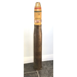 Inert 6pdr 7cwt HE tank & anti tank round