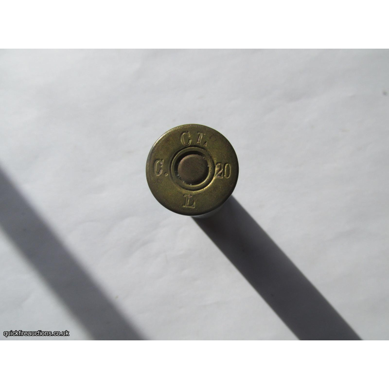 20G R.T.O. CT C 20 L PLAIN TUBE CARTRIDGE  [INERT]