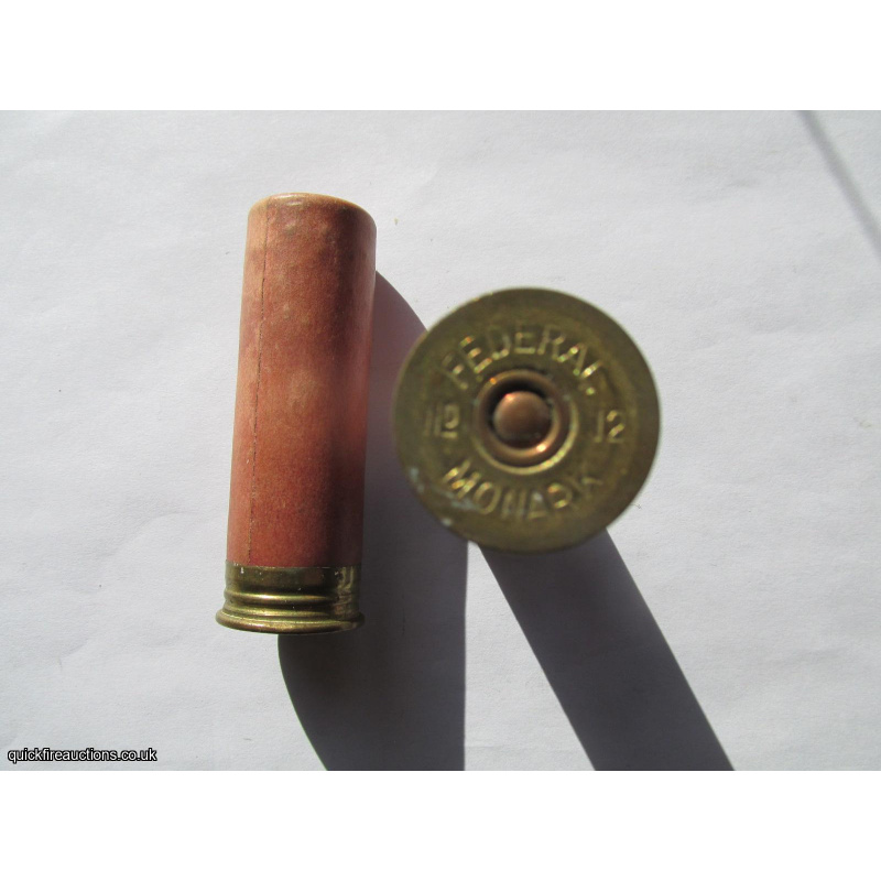 12G R.T.O. FEDERAL MONARK CARTRIDGE  [INERT]
