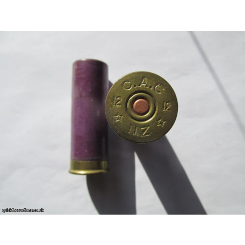 12G R.T.O. C.A.C. PLAIN TUBE PURPLE CARTRIDGE  [INERT]