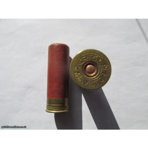 12G  PETERS VICTOR  PLAIN TUBE CARTRIDGE  [INERT]