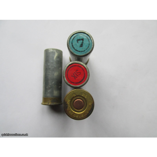 24G R.T.O. FN MADE IN BELGIUM METAL 2 inch CARTRIDGE  [INERT]