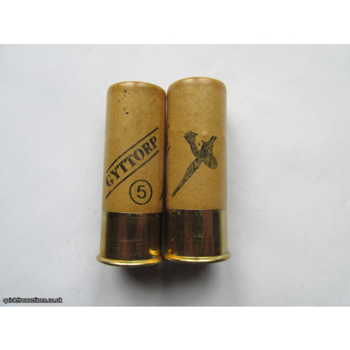 12G GYTTORP PHEASANT LIGHT BROWN CARTRIDGE  [INERT]