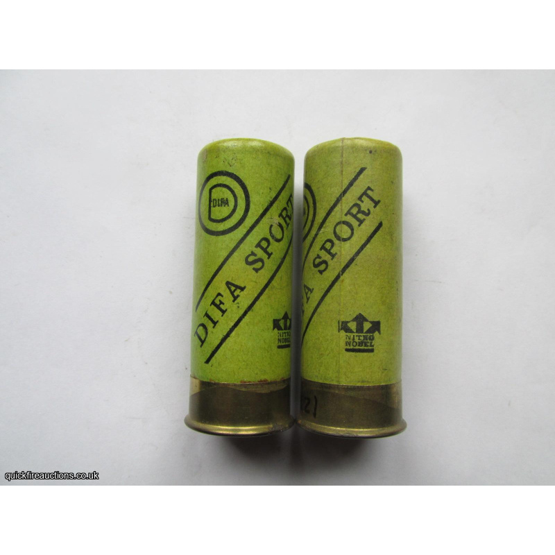 12G GYTTORP DIFA SPORT CARTRIDGE  [INERT]
