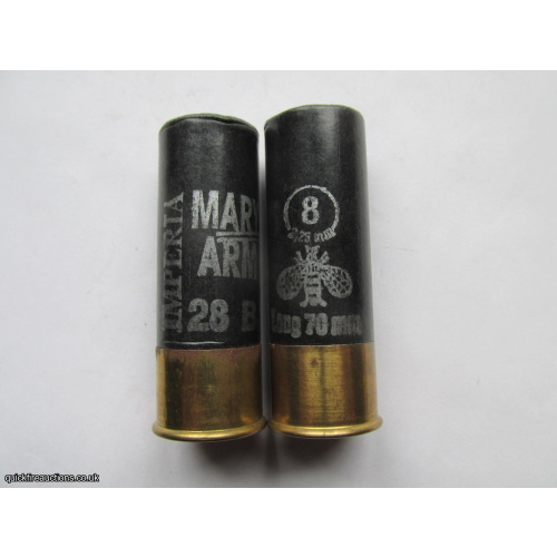 12G MARY ARM IMPERIA SILVER PRINT BLACK CARTRIDGE  [INERT]