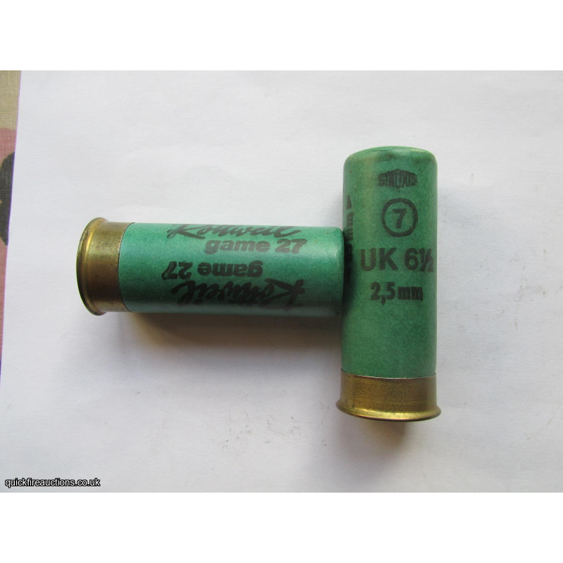 12G ROTTWEIL GAME 27 ROTTWEIL GAME 27 CARTRIDGE  [INERT]