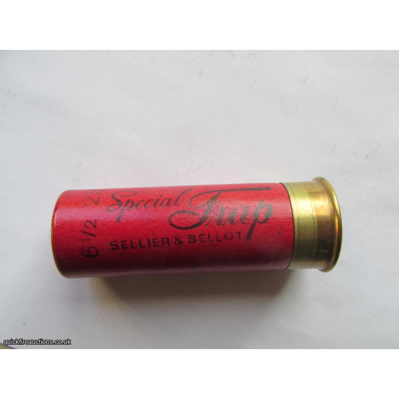 12G SELLIER & BELLOT SPECIAL TRAP CARTRIDGE  [INERT]