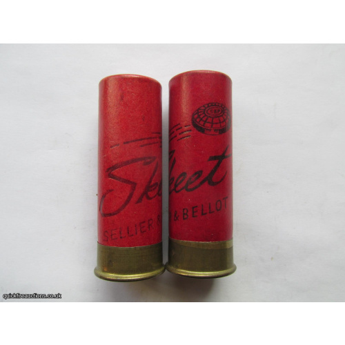 12G SELLIER & BELLOT SKEET RED CARTRIDGE  [INERT]