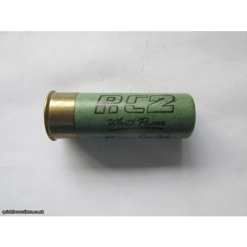 12G RC 2 WHITE PAPER GREEN CARTRIDGE  [INERT]